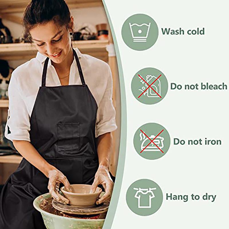 Adjustable High-Slit Long Apron for Hairdressing & Gardening