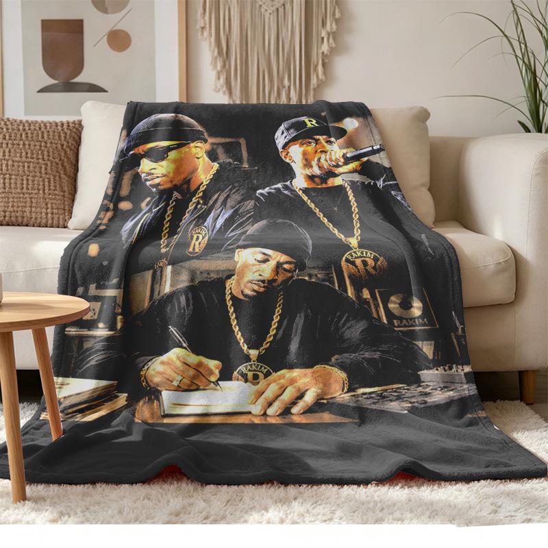 Snoop Dogg Soft and Comfortable Flannel Suitable for Sofas Living Rooms Outdoor Camping Travel and Also Makes a Great Anniversary Gif