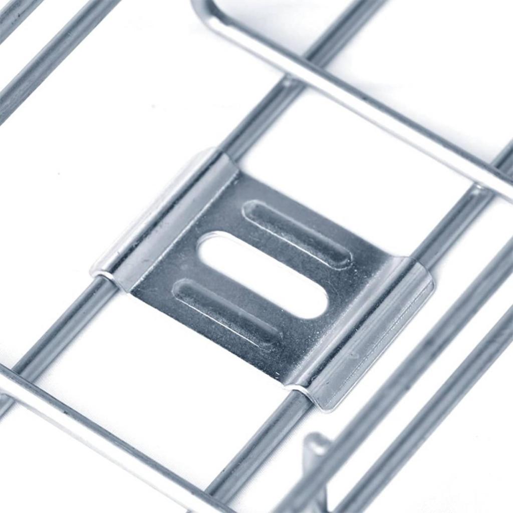 30 Pieces Wire Mesh Cable Tray Fastening Clamp Long-Lasting Hardware Practical