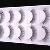 5Pairs Natural Sparse Cross Eye Lashes Extension Makeup Long False Eyelashes
