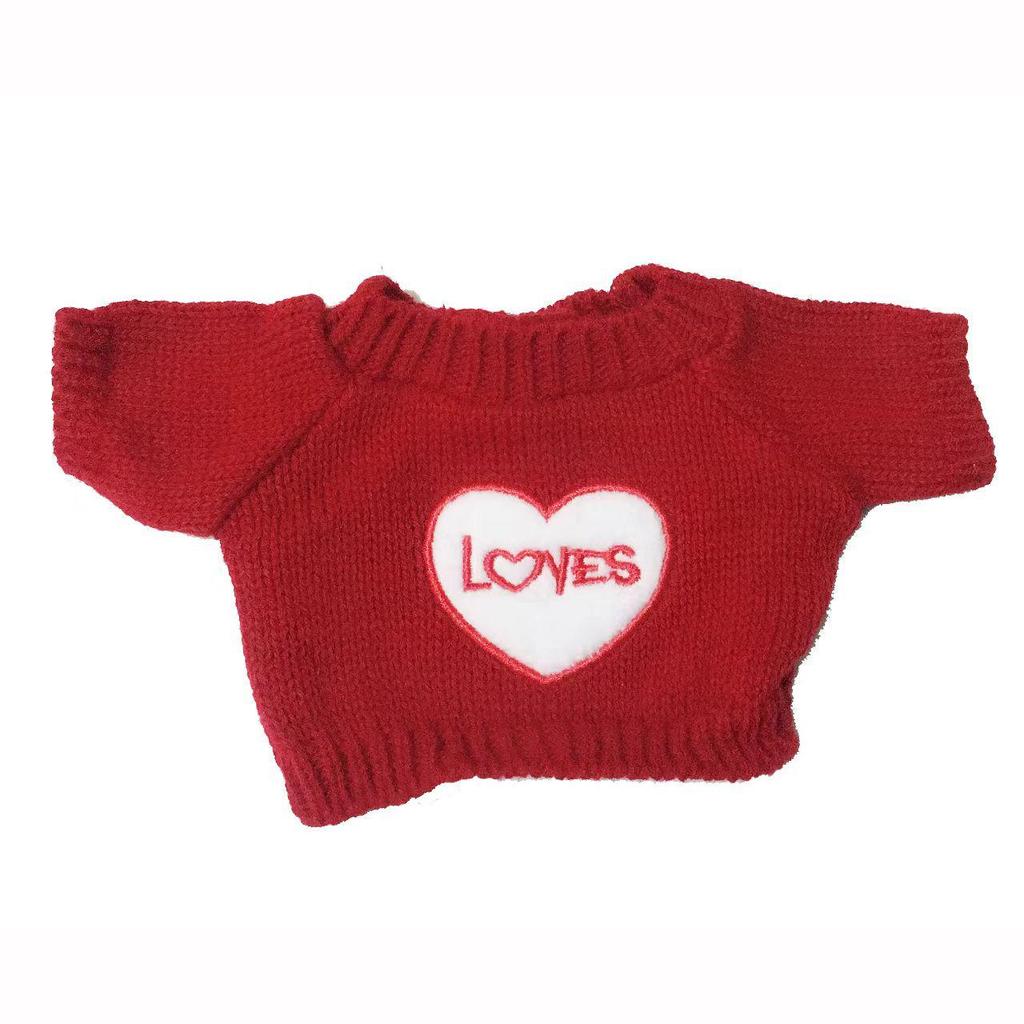 Teddy Bear Sweatshirt: Plush Doll Clothing Accessory
