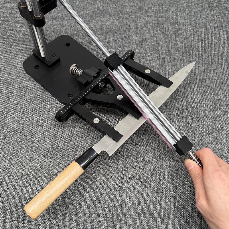 Professional Fixed-angle Knife Sharpener, Diamond Whetstone Set, Accurately Adjusts The Sharpening Angle, 360°Rotating Knife