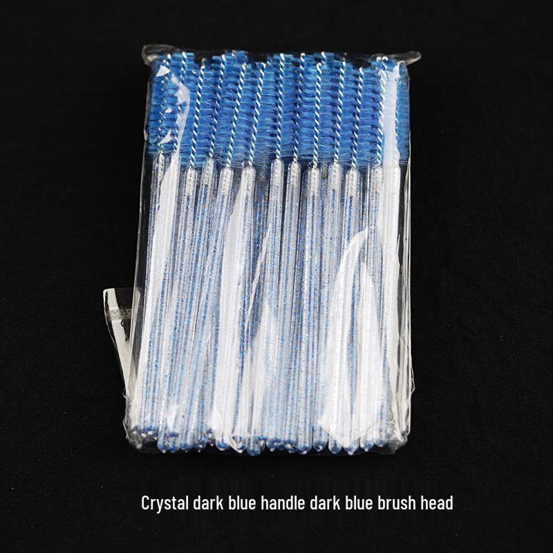 Wanjia Crystal Spiral Lash and Brow Brush - Fine, Disposable, Special Color for Wedding and Beauty Use