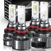 F3COB LED Car Headlight: H1 H4 H7 H11 9005 Bulb