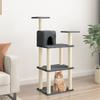 Scratching Post with Sisal Scratching Posts Dark Grey 118.5 Cm