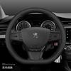 Leder Auto Lenkradabdeckung für Peugeot 3008 2008 Rifter 208 5008 Partner Expert 308 SW 408 Hybrid EV 2025 2026 Zubehör