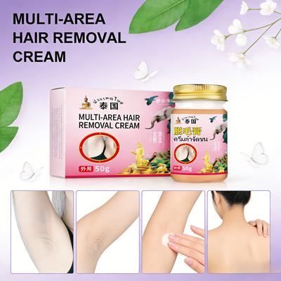 Creme Depilatório Suavizante e Eficaz – Para Rosto e Corpo Sensíveis, 50ml