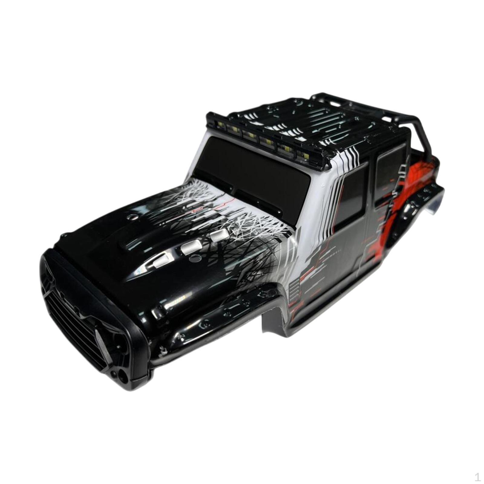 

1/14 RC Car Body Shell for Four Wheel Drive Model Parts Upgrade Thicken Accessories black blue