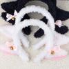 Sheep Animal Costume Accessories Sheep Headband Sheep Tail Skirt Halloween Lamb Outfit for Women Girl Halloween Cosplay