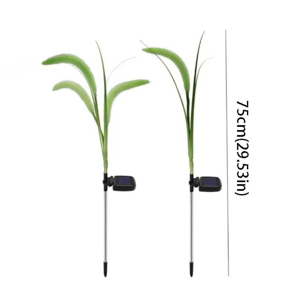 Solar Powered Dog Tail Grass Lamp LED Light Outdoor Light New Design Garden Decor  Outdoor Use