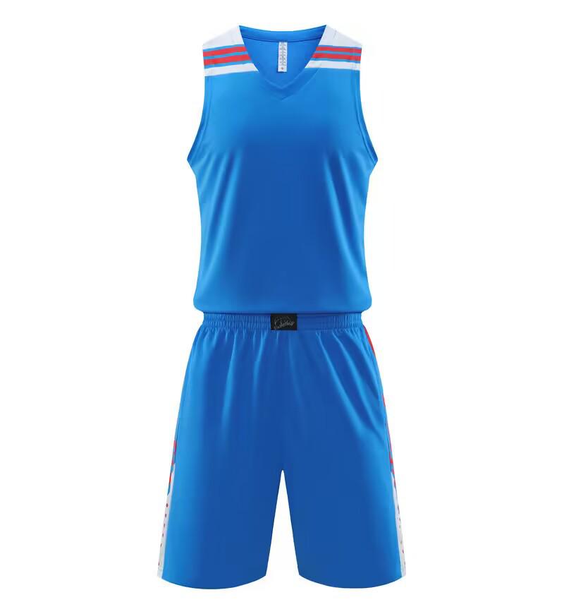 Cross-border Teen & Adult Basketball Jersey Set for Training and Competitions