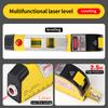 3 In 1 Laser Level Multi-functional Laser Tape Measure Horizontal Meter Vertical Equipment Level Ruler with Built-in 2.5m Tape