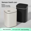 Cubo de basura inteligente con sensor automático para cocina baño y sala de estar