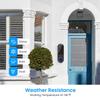 1080P Wireless Doorbell Camera High Definition Night Vision PIR Motion Detection Two-Way Audio Video Door Bells Home Office