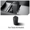 For Tesla Model 3/Y/X/S/YL Juniper 2025 Side Door Trash Can Garbage Can Trash Bin with Cover Center Storage Box Organizer Case