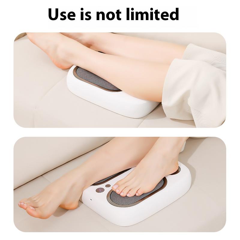 Jinkairui Foot Shaker Automatic Kneading Foot Massager Hot Compress Vibration Massager