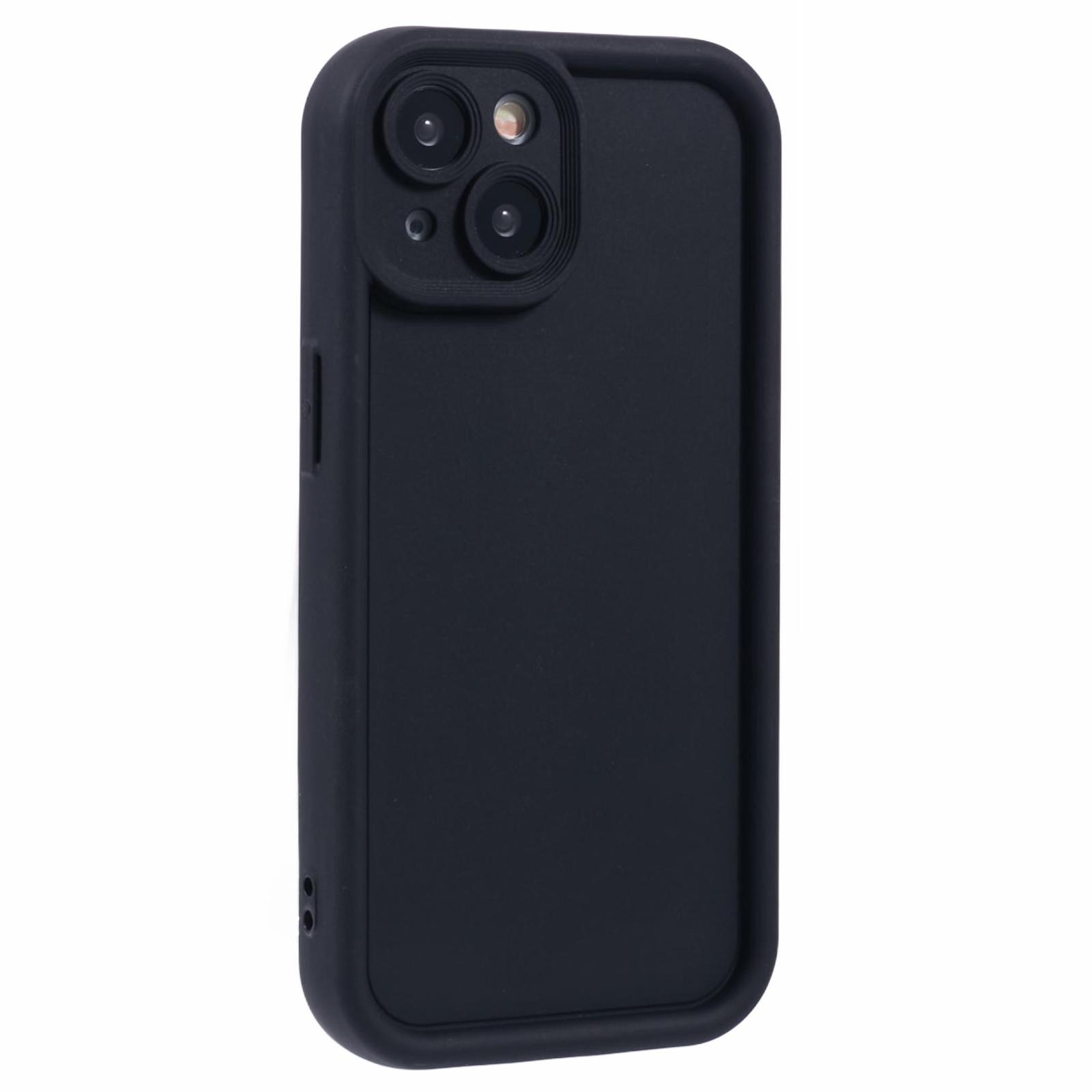 

For iPhone 13 Phone Case Drop Protection TPU Cell Phone Cover Black