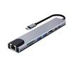 8-in-1 USB Type-C Hub with Multi-Screen Display & High-Speed Transmission