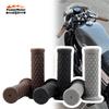 Universelle Retro Motorrad Gummi Lenkergriffe Roller Zubehör Für Harley Cafe Racer Yamaha Motorrad Pit Bike Griff