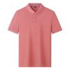New Summer T-shirt Business Men's Half-sleeved Casual Top Slim and Loose Middle-aged