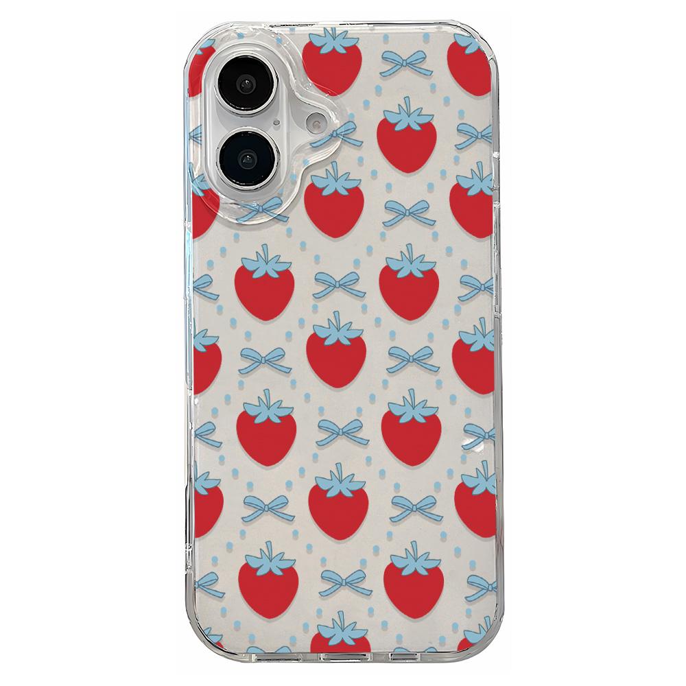 Painted Phone Case for iPhone 12 13 15 16 iPhone 16 12 13 14 15 Pro  14 15 16 Pro Max Coverage Shockproof Anti-Fingerprint Fresh Style Protective Case