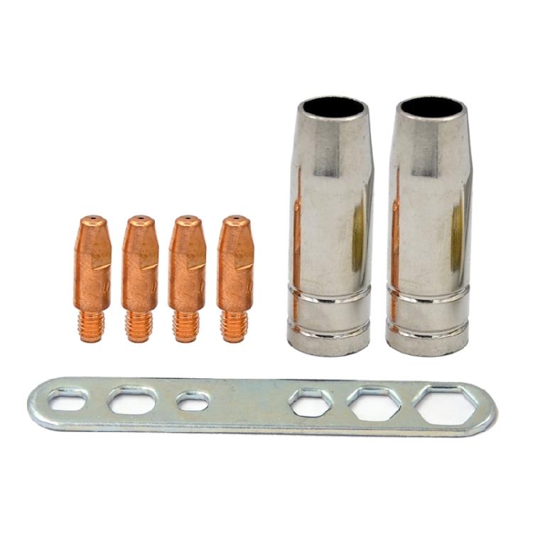 

MB25 Welding Contact Tips 0.8mm/0.030 M6x28mm for MB25 25AK MIG Welding 1