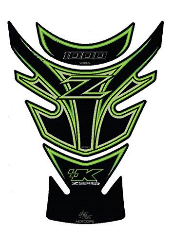 

MOTOGRAFIX Tank Pad Z1000 10-13 Green/Silver MT-TK014GS