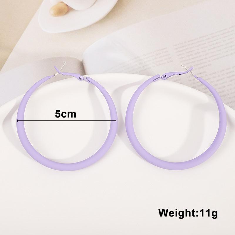 Purple Color Women Dangle Earrings Small Round Unusual Earrings Fashion Flower Butterfly Hanging Earrings Pendientes Mujer