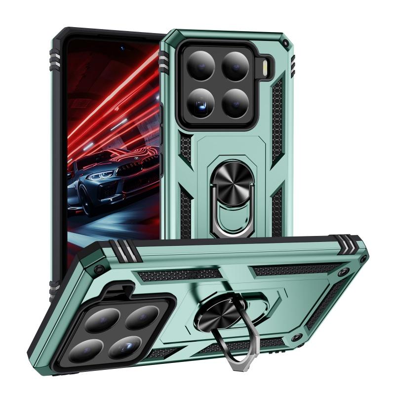 Shockproof Armor Bumper Case For Xiaomi 15 Pro Mi 15 5G Xiaomi15 Mi15 15Pro Car Magnetic Holder Ring Protect Cover