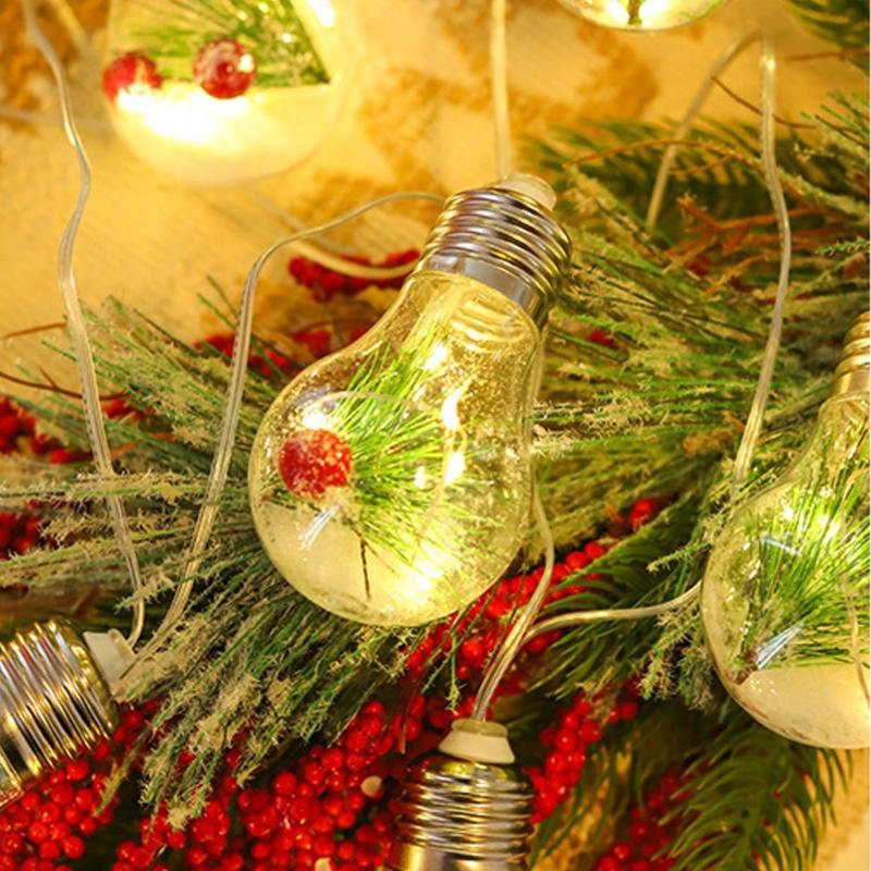 Energy Efficient LED Christmas Tree Lights Safe Low Voltages Flexible String For Indoor Outdoor Holiday Decorations