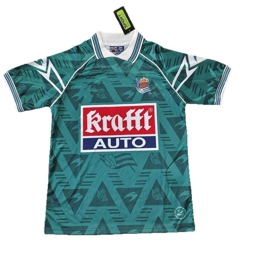 La Liga Retro Short Sleeve Jersey - Real Sociedad, Rayo Vallecano, Malaga, Oviedo Football Kit