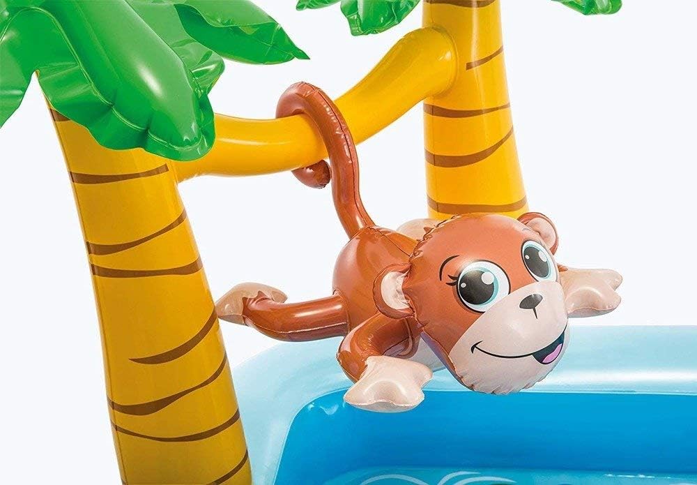 intex Jungle Adventure Play Center 244 X 198 X 71 57161 Japanese Pool, Cm, [Official Product]