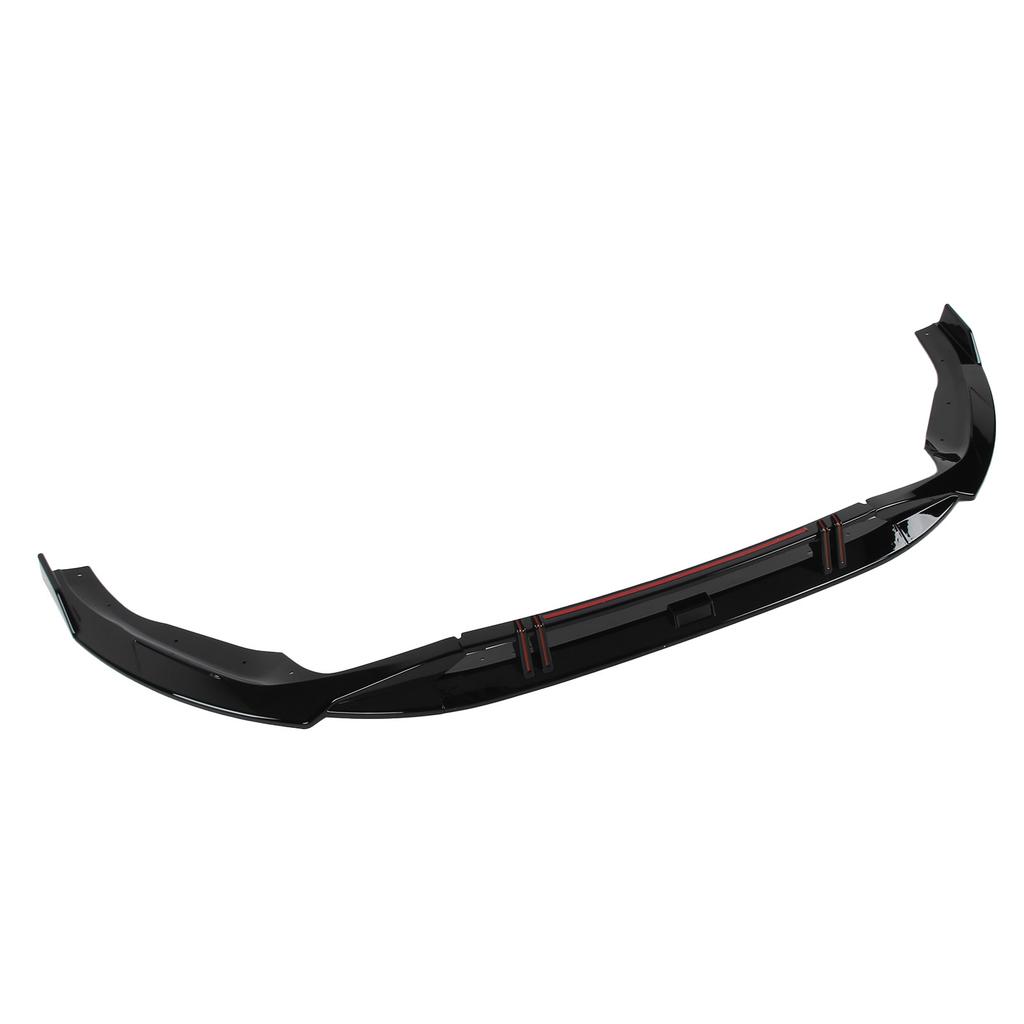 Front Bumper Lip Spoiler Glossy Black Car Modification Part Fit for A5 B9 Sport 2020 2021