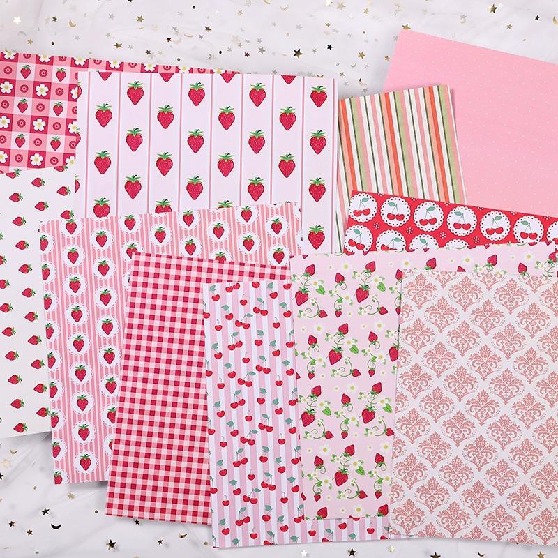 Vintage Cross Material Large Journal Stickers with Small Fresh Designs
