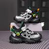Boys' Shoes Spring and Autumn 2025 New Leather Waterproof Casual Shoes Non-slip Middle and Older Children's Sports Shoes
