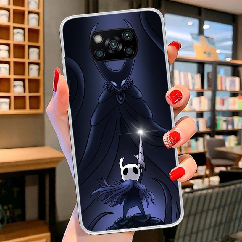 Hollow Knight Cartoon Cover Phone Case For Xiaomi Poco F7 Ultra X7 X6 X5 Pro M7 Redmi 15C 15 13C 13 12C 12 10C 10 9A 9C 9T 9 She
