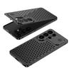 Hollow Out Heat Dissipation 2in1 Metal Frame Phone Case for Samsung Galaxy S23 S24 S25 S26 Ultra Creative Fragrance Hard Cover