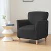 Cover For Small Armchair S, Velvet, Black