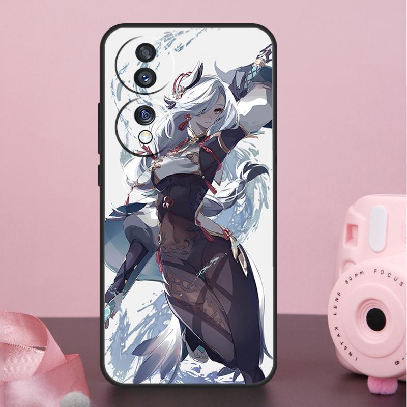 

Genshin Impact Shenhe Case For Honor 400 Pro 200 50 70 90 X9a X9b X9c X9d X8b X8c Win Magic 7 Lite 5 6 8 Pro Cover Honor Magic8 Lite