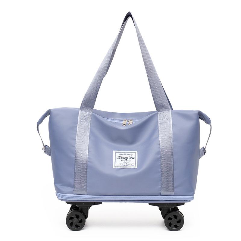 Fashion Travel Bag Casual Short Trip Large Capacity Luggage Bag Expandable Wet and Dry Sports Fitness Bag