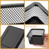 Paper Clip Holder for Desk, Paperclip Holders Mesh Paperclip Dispenser Organizer for Desk Binderclip Bobby Pin Holder Container for Home Office