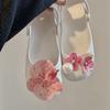 Ballettschuhe Schuhanhänger Set Damen Anhänger Packung Niedliche Blume Schuhdekorationen DIY Perlen Schuhzubehör 1Set