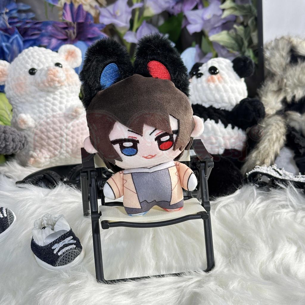 Anime Merchandise Knight Nunu Body Cotton Doll Mask Tongsheng Battle Rabbit Plush Toy Pendant Collect Gifts