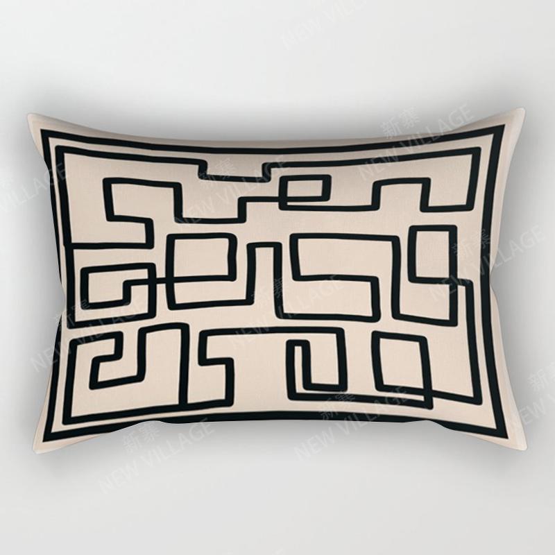 Nordic fall home decor 30*50 throw pillow cover sofa modern abstract geometric boho living room Cushion cover 50x70 30x50 40x60