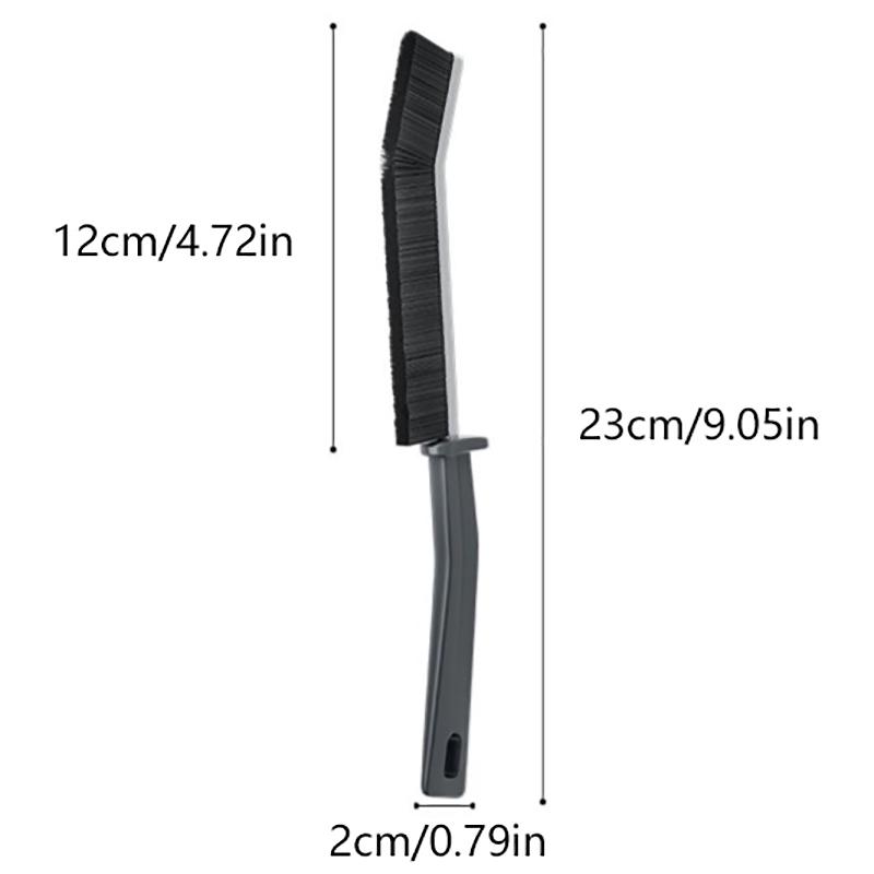 3Pcs Hard-Bristled Crevice Cleaning Brush Grout Cleaner Scrub Brush Deep Tile Joints Crevice Gap Cleaning Brush Tools Accessory