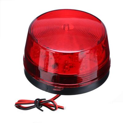 12V LED Strobe Beacon Nødalarm Advarsel Blinkende lys Advarsel Signallampe 