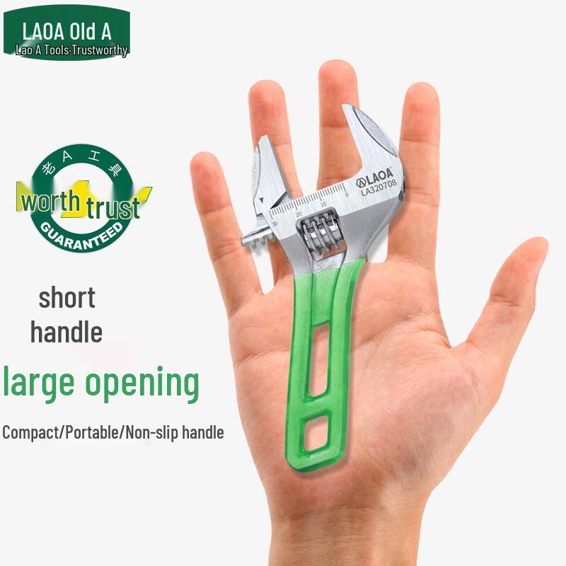 LAOA 10-inch Lightweight Adjustable Wrench