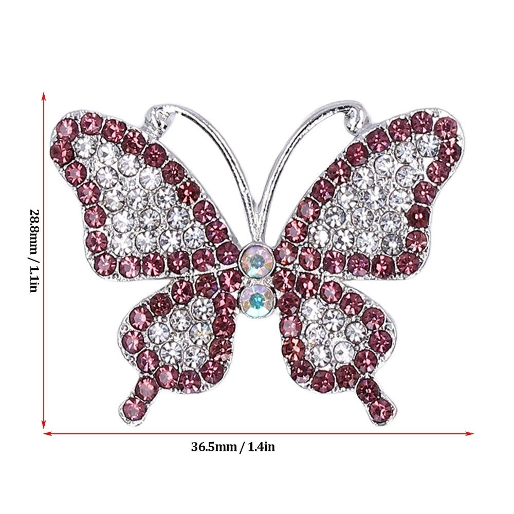 5pcs Lightweight DIY Brooch Cute Appearance Butterfly Brooch Art Deco Brooch  Birthday Party