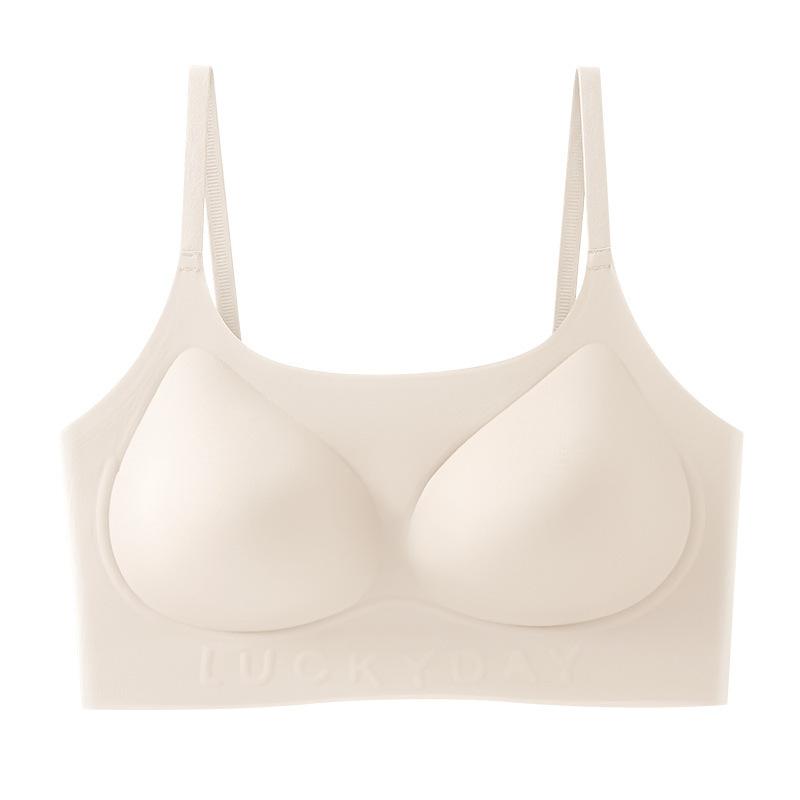 Liquid foundation invisible seamless underwear women gather thin styles to collect sub-breasts, anti-sagging, comfortable and beautiful vest bra cover