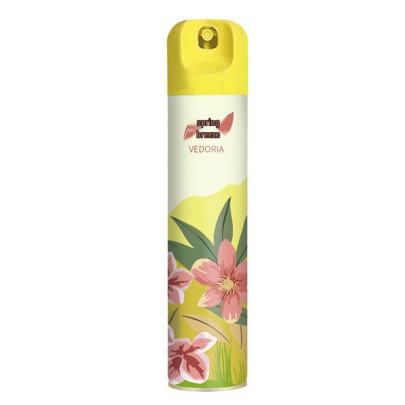 Spring Breeze Air Freshener Spray for Bathrooms - Long-lasting Odor Removal and Fragrance